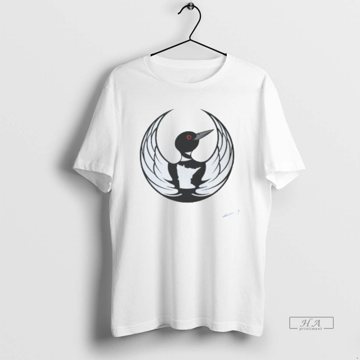 Official Resistance Minnesota Loon Mens White Tee