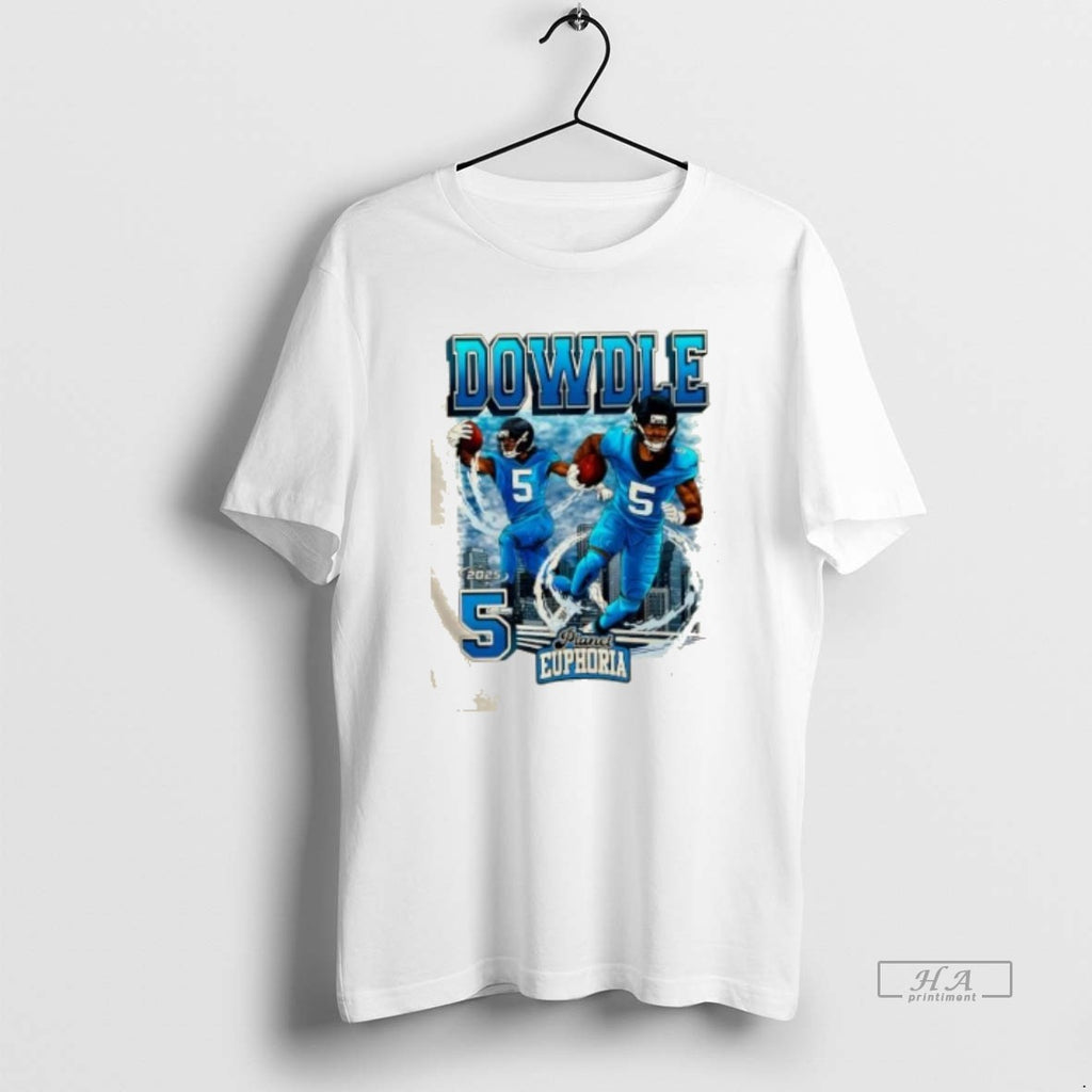 Official Rico Dowdle Carolina Panthers Football Graphic