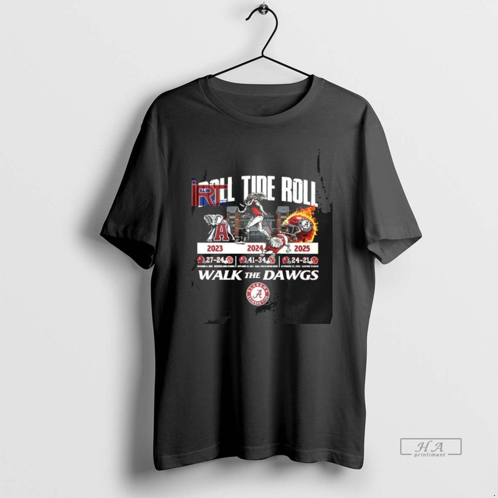Official Roll Tide Roll Walk The Dawgs