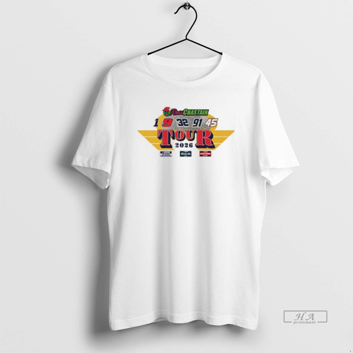 Official Ross Chastain Tour 2026 Nascar Cup Series Logo