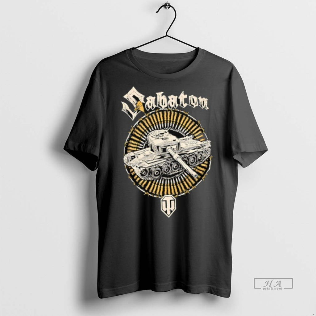 Official Sabaton World Of Tanks Shirt