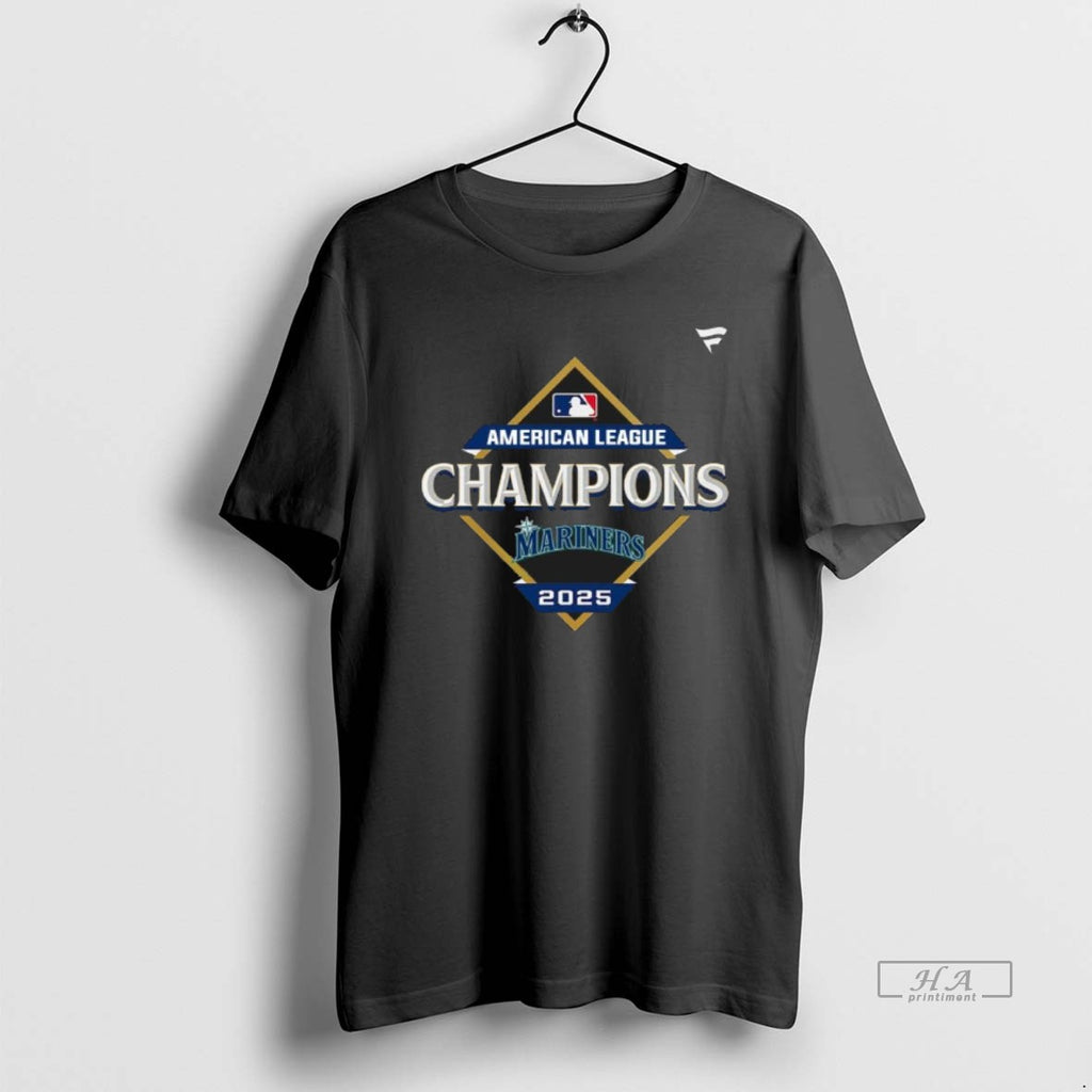 Official Seattle Mariners 2025 American League Champions Locker Room