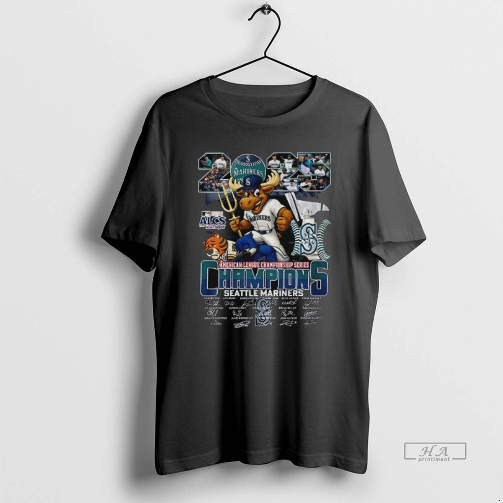 Official Seattle Mariners 2025 American League Championship Series Champions Alcs Signatures