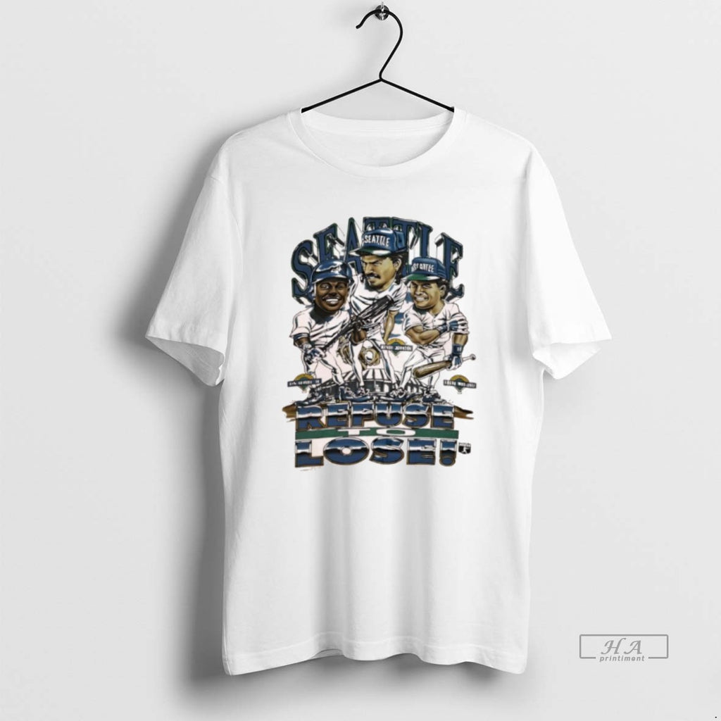 Official Seattle Mariners Refuse To Lose Ken Griffey Jr Randy Johnson Edgar Martine