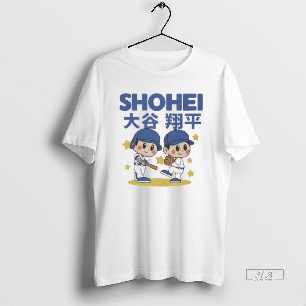 Official Shohei Ohtani Superstar Cartoon Baseball Mlb
