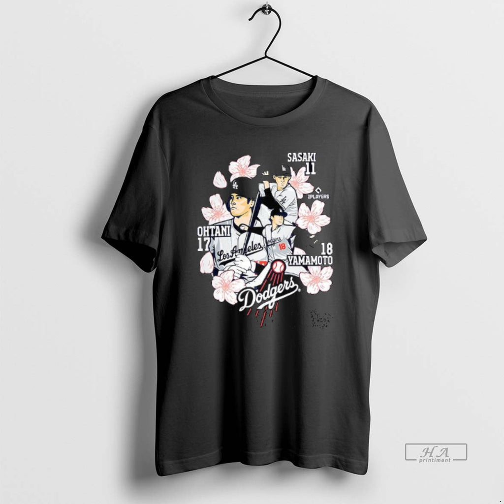 Official Shohei Ohtani And Yoshinobu Yamamoto Los Angeles Dodgers Flower