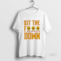 Official Sit The Fuck Down Pittsburgh Pirates Skull
