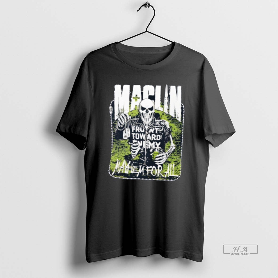 Official Skeleton Maclin Mayhem For All Front Toward Enemy