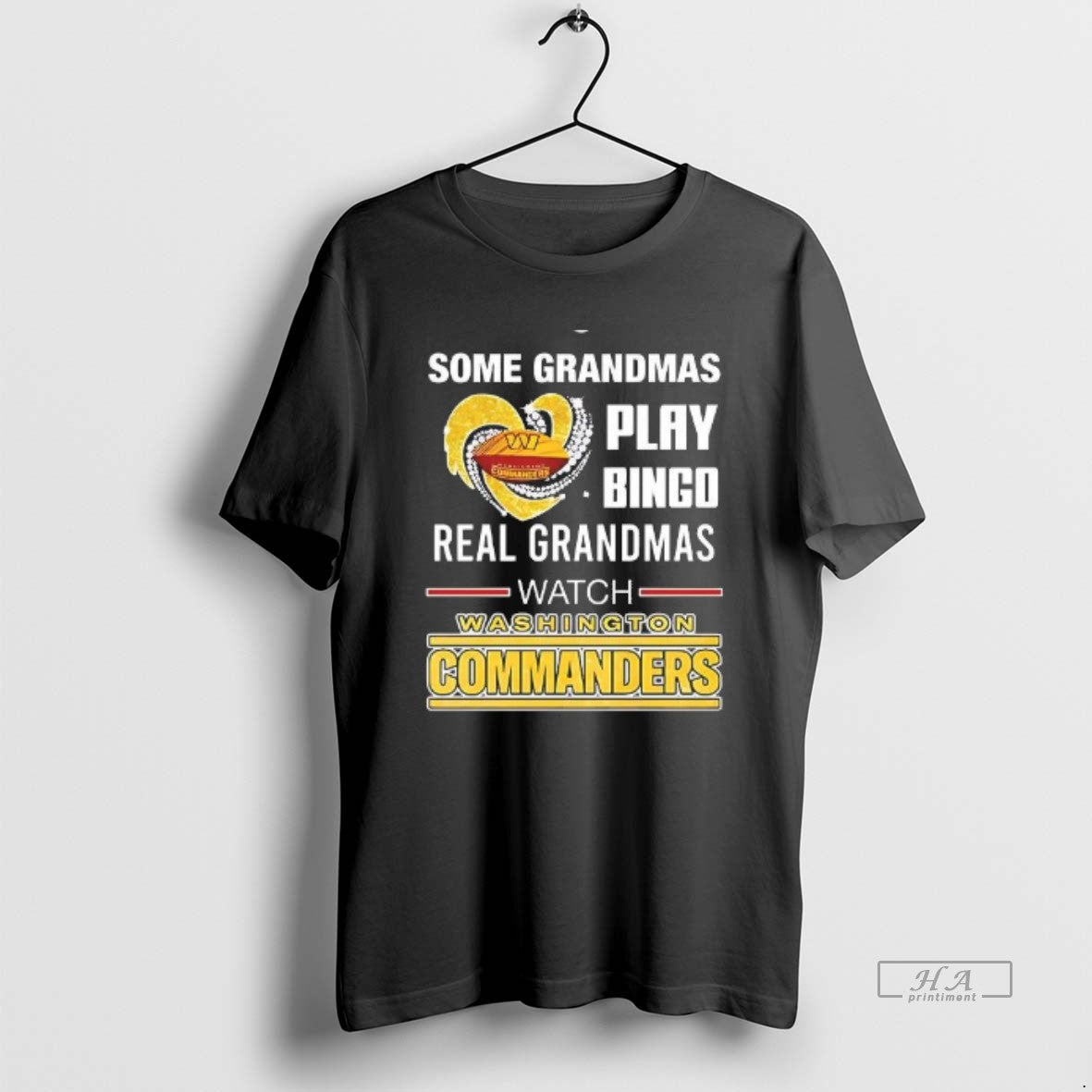 Official Some Grandmas Play Bingo Real Grandmas Watch Washington Commanders