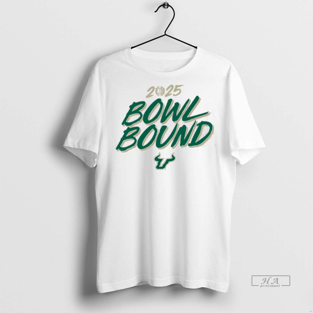 Official South Florida Bulls Football Ncaa 2025 Bowl Bound Season Shirt