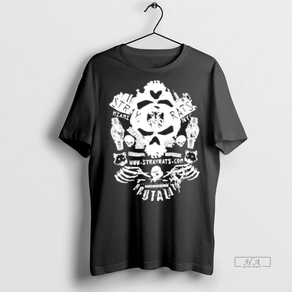 Official Stray Rats Brutality Miami Nyc Shirt