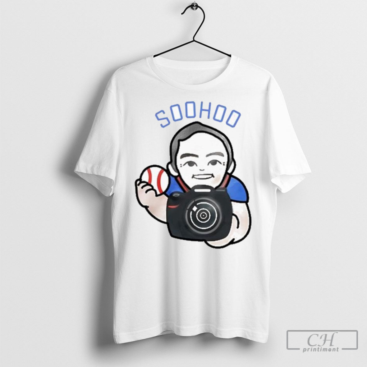 Official Team Photographer Jon Soohoo Los Angeles Dodgers T Shirt Poster