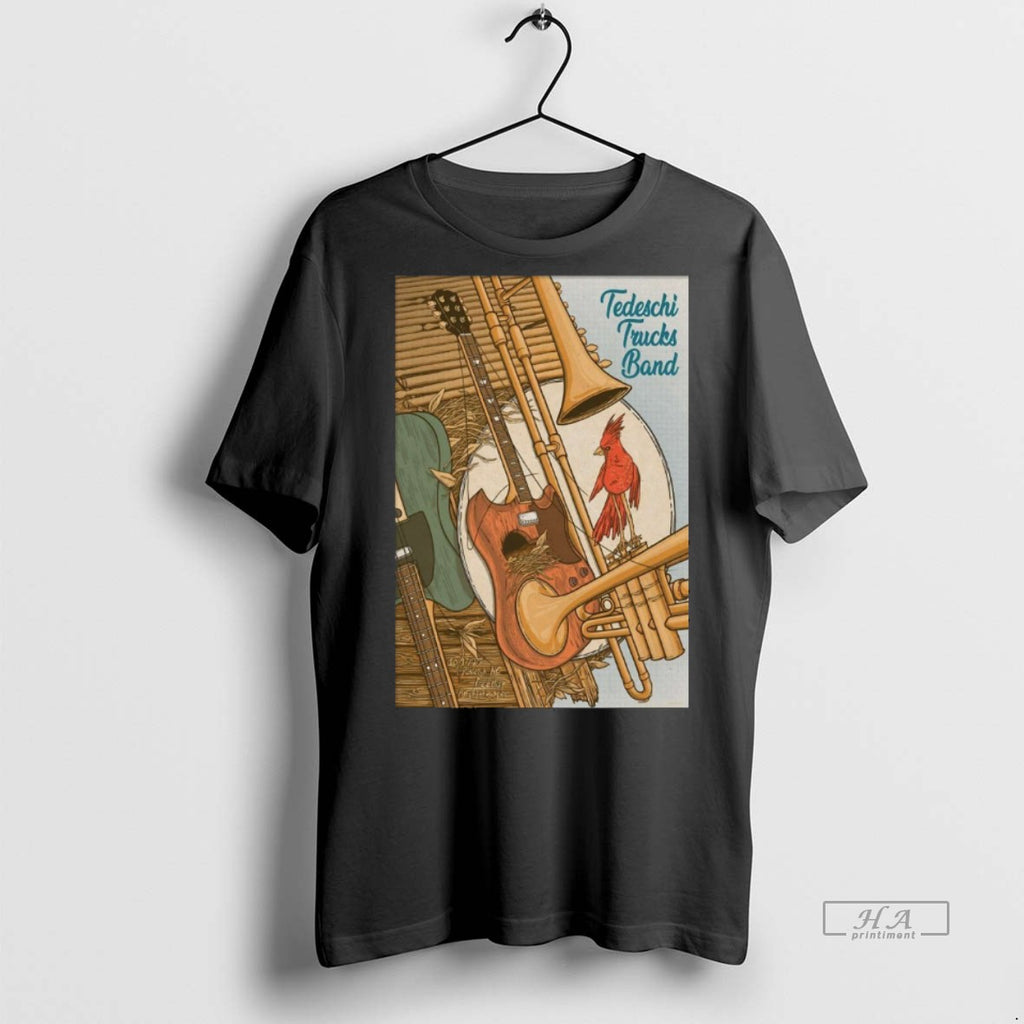 Official Tedeschi Trucks Band Red Hat Amphitheater In Raleigh Nc October 17 2025 Shirt
