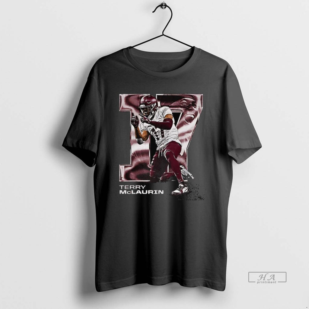 Official Terry Mclaurin Washington Commanders Football Chrome Number 69