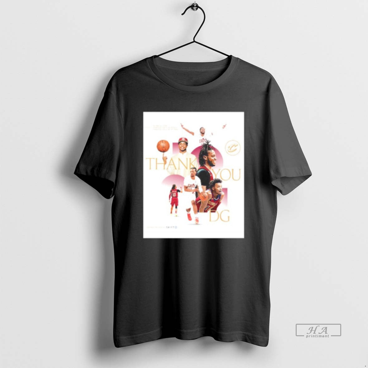 Official Thank You Darius Garland Cleveland Cavaliers 2 Nba All Star Graphic Blackshirt