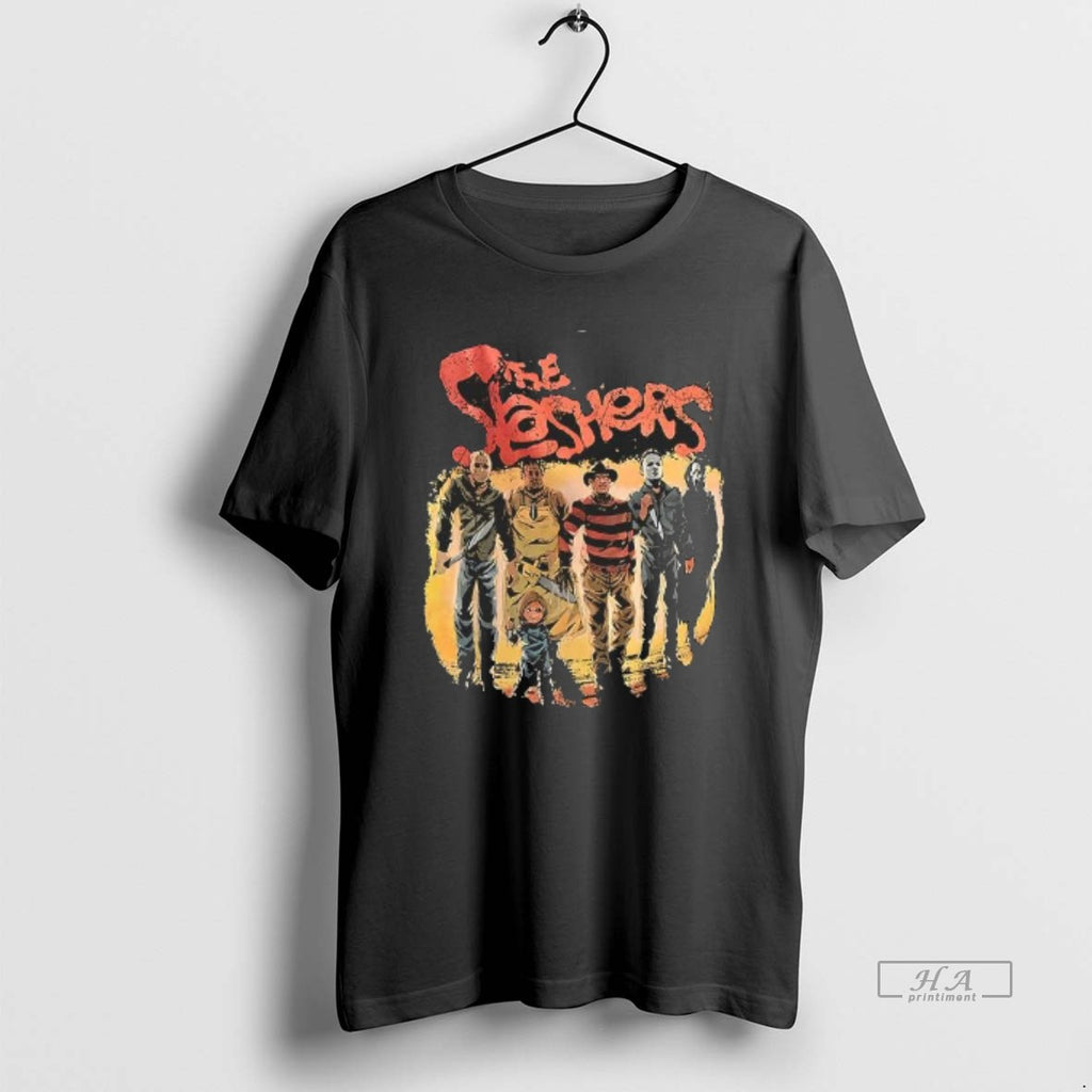 Official The Slashers Jason Voorhees Leatherface Chucky Freddy Krueger Michael Myers Ghostface Halloween