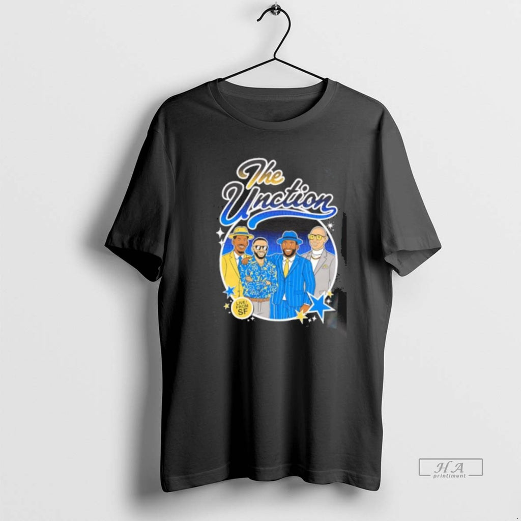 Official The Unction Golden State Warriors Caricature Cartoon