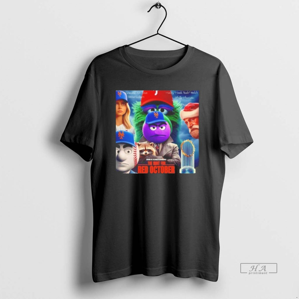 Official The Hunt For Red October Ny Mr Mets Grimace And Santa Claus