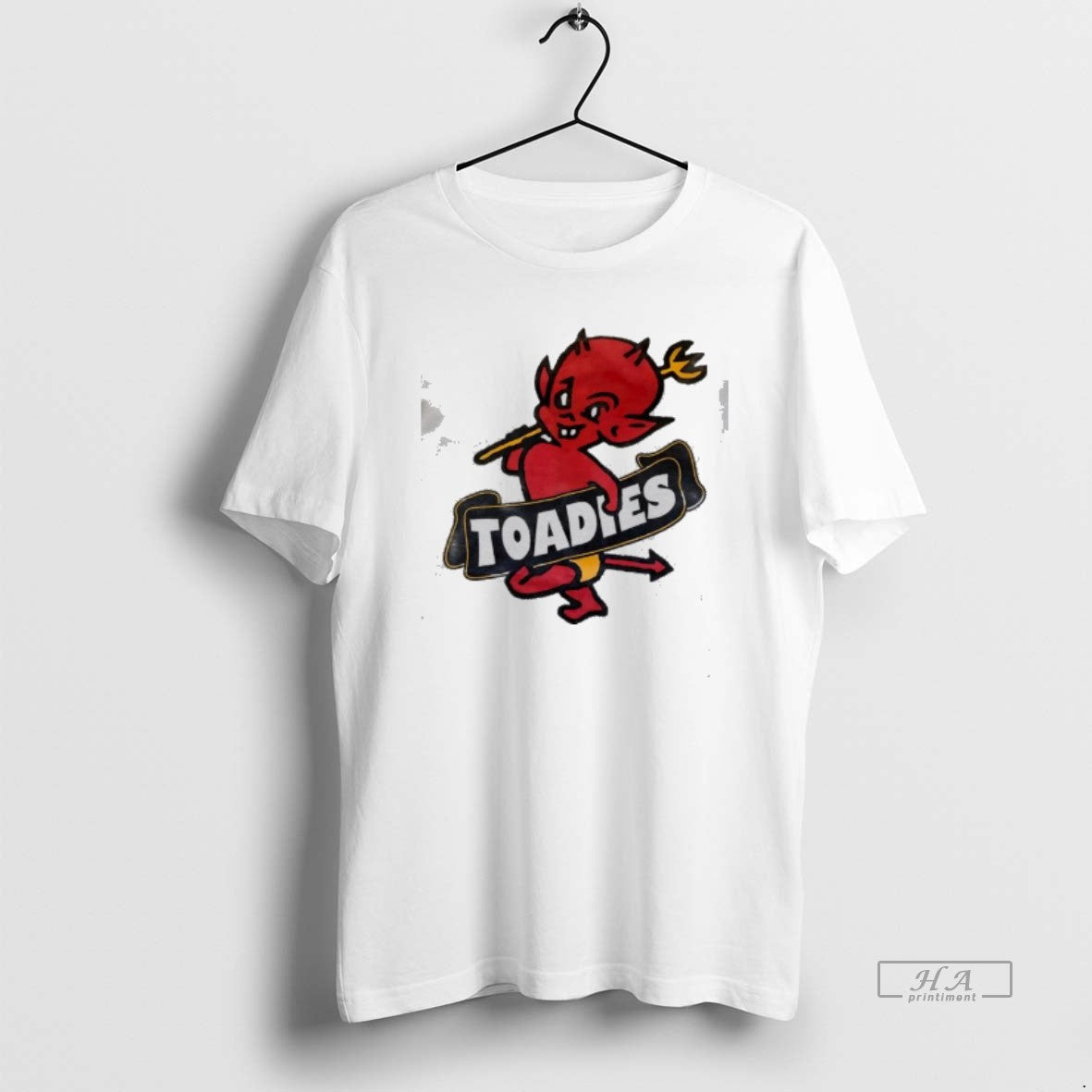 Official Toadies Possum Kingdom Red Devil Pitchfork Logo