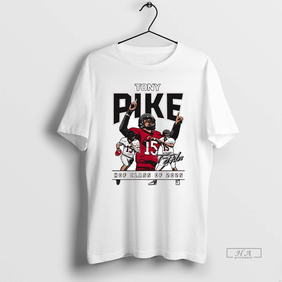 Official Tony Pike Hof Class Of 2025 Signature