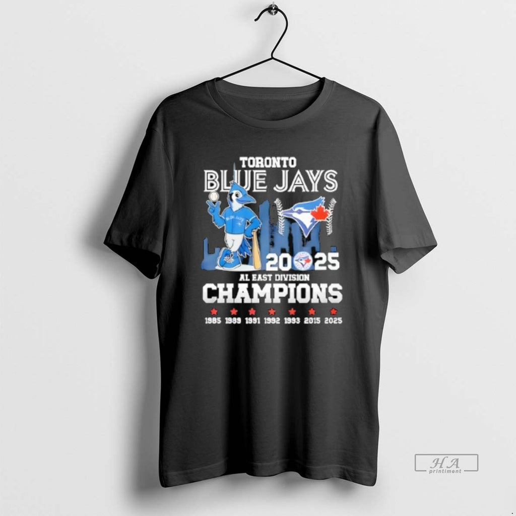 Official Toronto Blue Jays Mascot 2025 Al East Division Champions 1985 2025