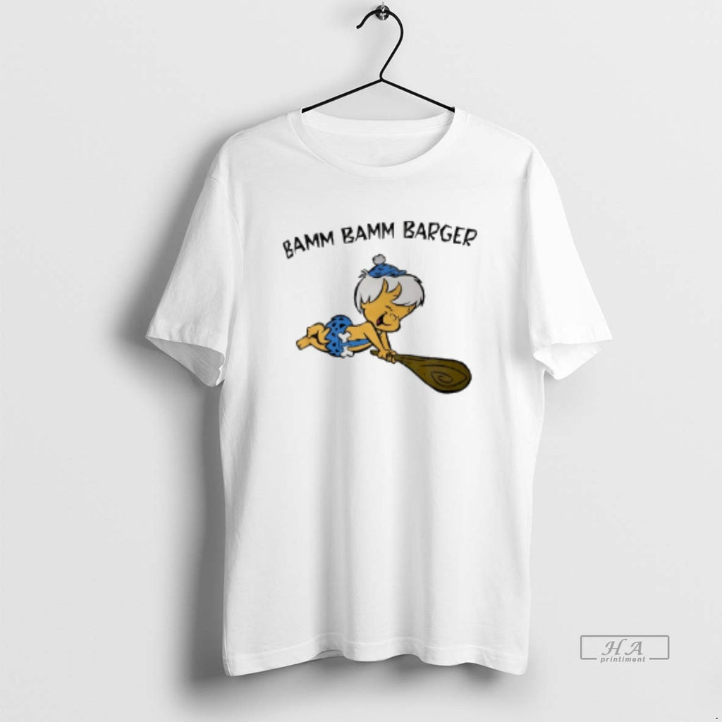 Official Toronto Blue Jays Bamm Bamm Barger Cartoon