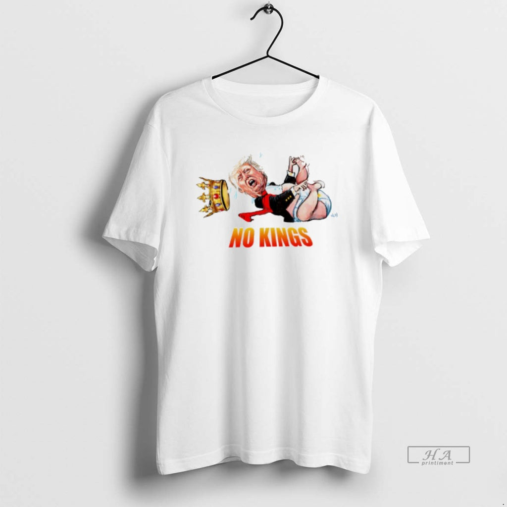 Official Trump King Baby No Kings Caricature