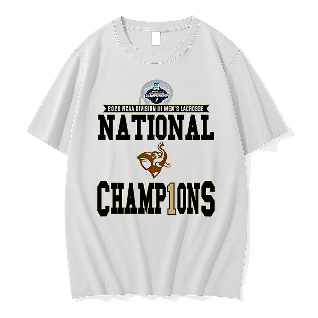 Official Tufts Jumbos 2026 Ncaa Division Iii Mens Lacrosse National Champions