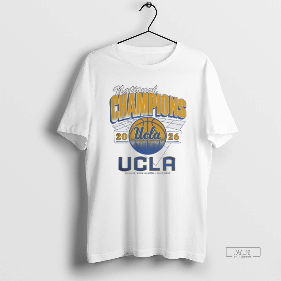 Official Ucla Bruins Womens Basketball National Champions 2026