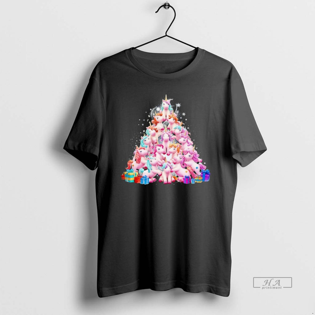 Official Unicorn Christmas Tree Pyramid