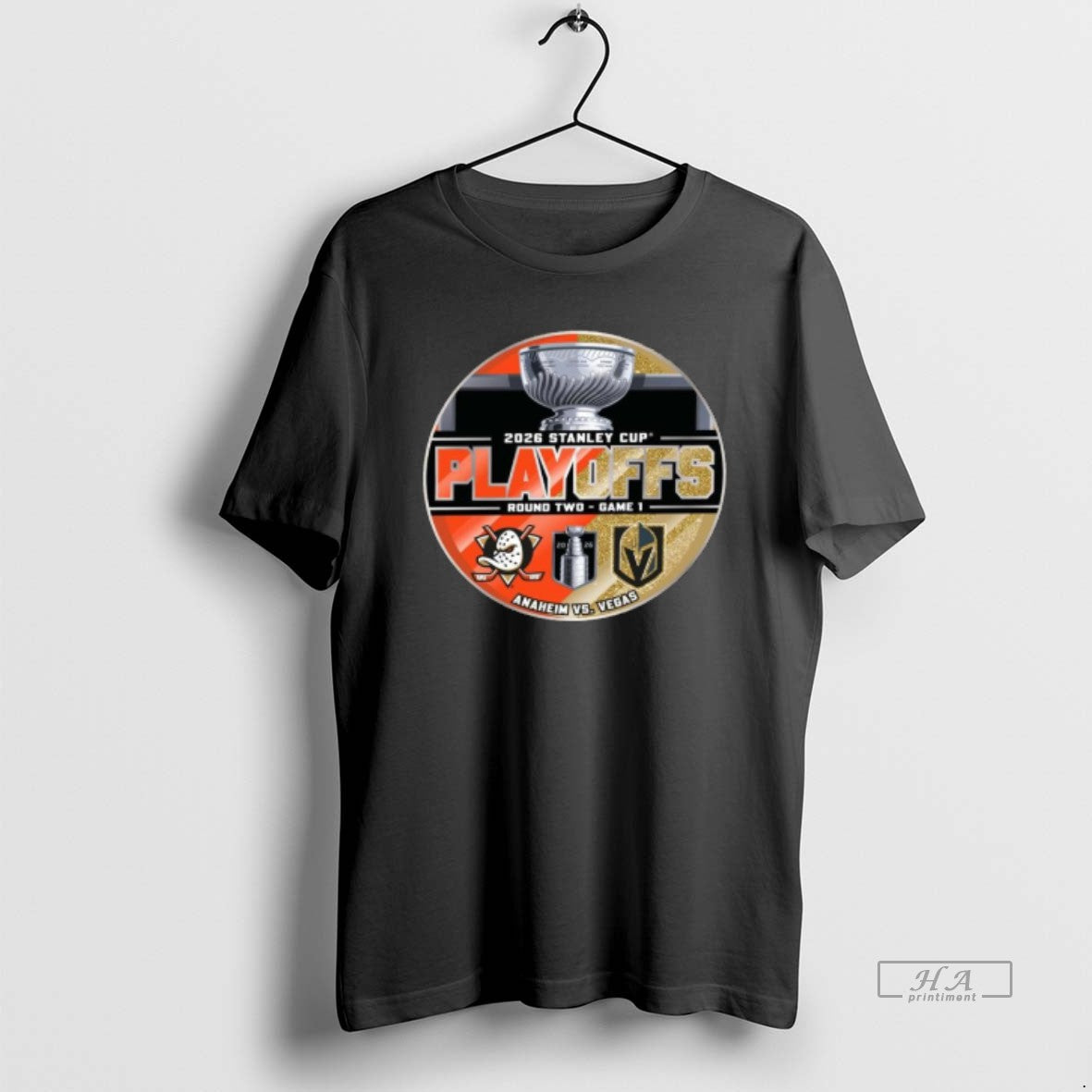 Official Vegas Golden Knights Vs Anaheim Ducks Playoff Round 2 Game 1 Matchup