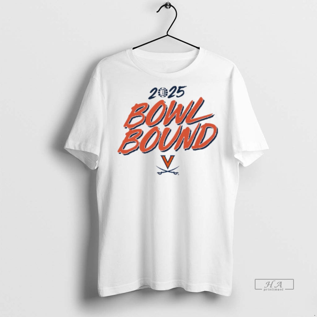 Official Virginia Cavaliers Football Ncaa 2025 Bowl Bound Season Shirt