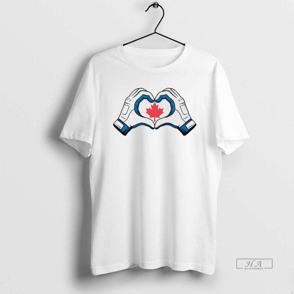 Official Vladdy Wearing Canada Heart Hands