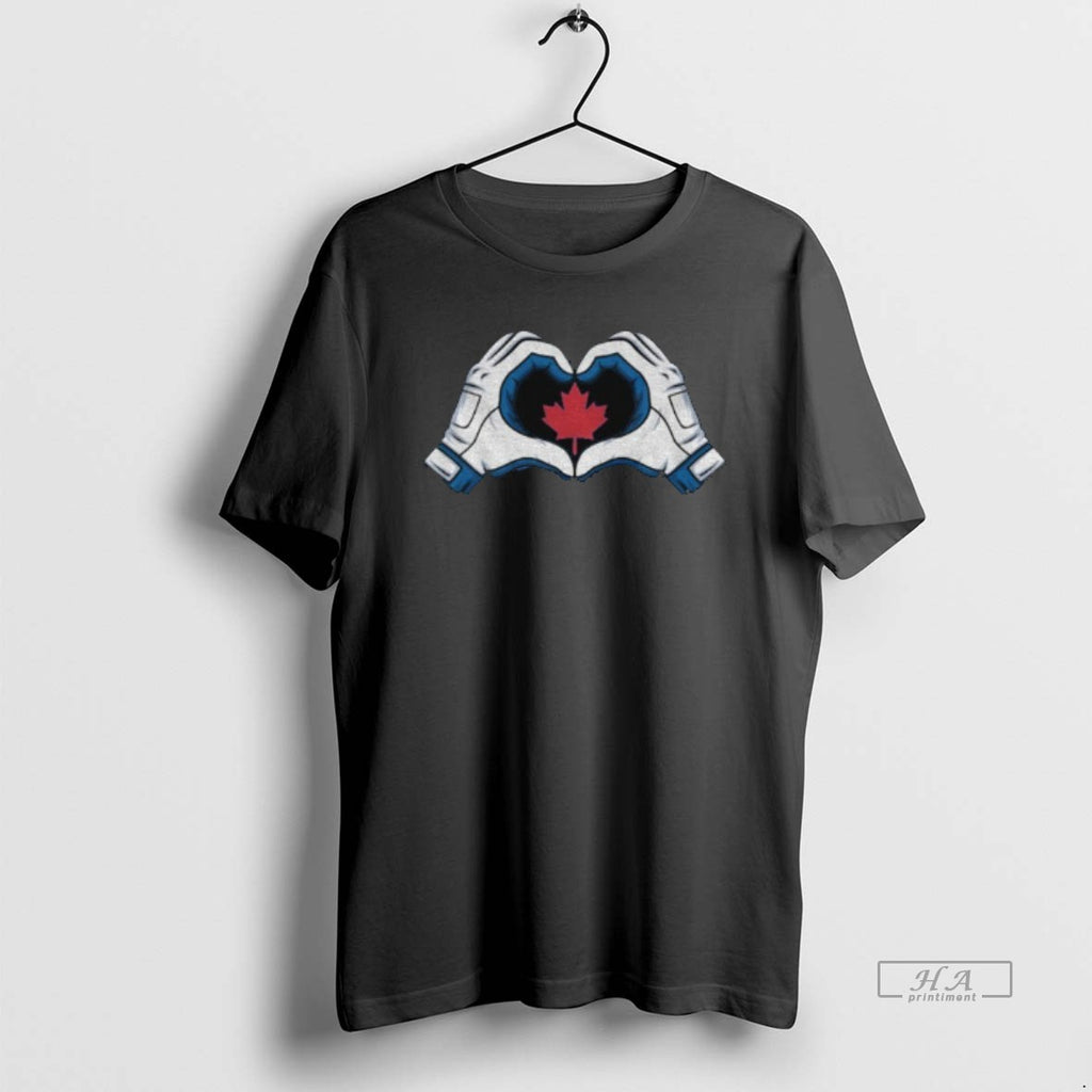 Official Vladimir Guerrero Wearing Jr Canada Heart Hands