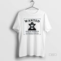 Official Wanted Jesus Of Nazareth The Outlaw Mens White Tee