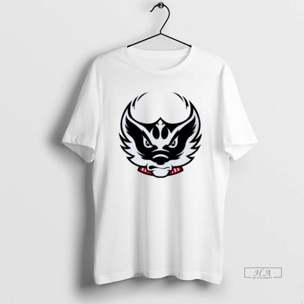 Official Wisconsin Resistance Badger Wolverine Mens White Tee