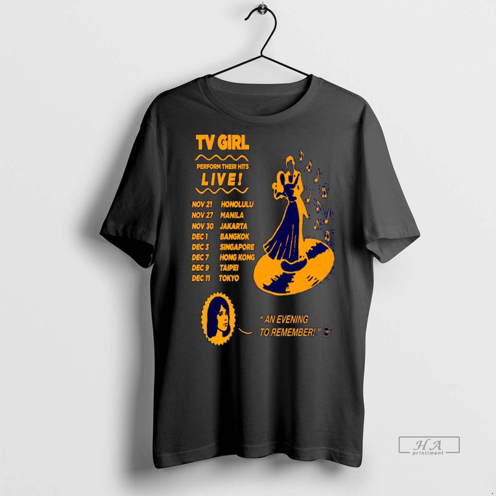 Official Tv Girl December 2025 Asia Pacific Rim Shirt