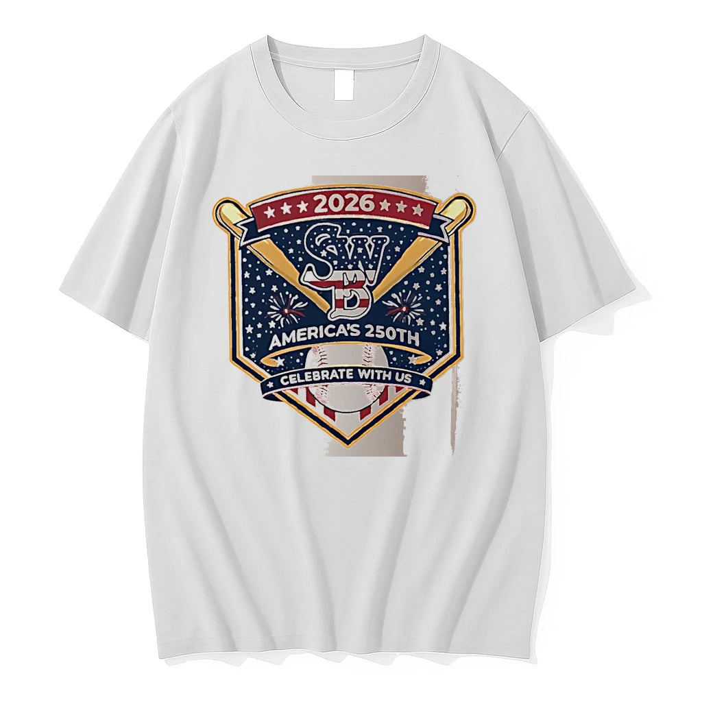 Officials 2026 Americas 250th Celebrate With Us Swb Break Boss Baseball White