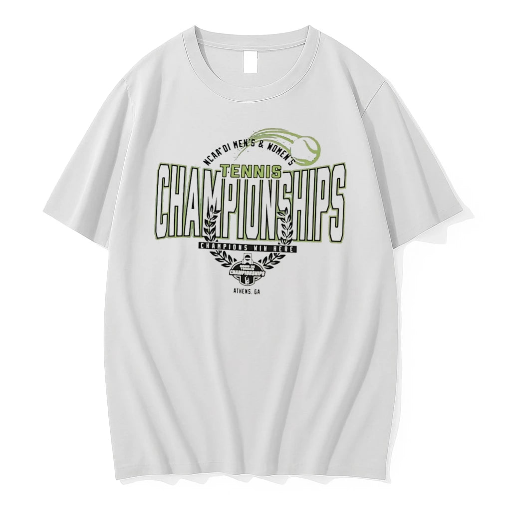 Officials 2026 Division I Mens And Womens Tennis Championships Logo Tee Premium T Shirt