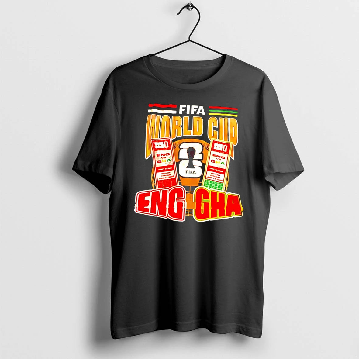 Officials 2026 Fifa World Cup Eng Vs Gha Match Day Tee Premium T Shirt