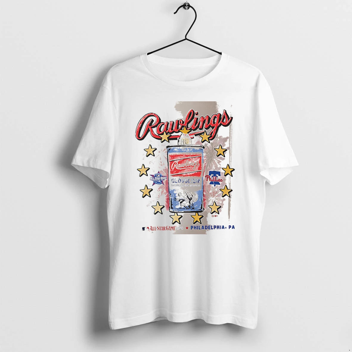 Officials 2026 Mlb All Star Game 47 X Rawlings Foundation White Premium T Shirt