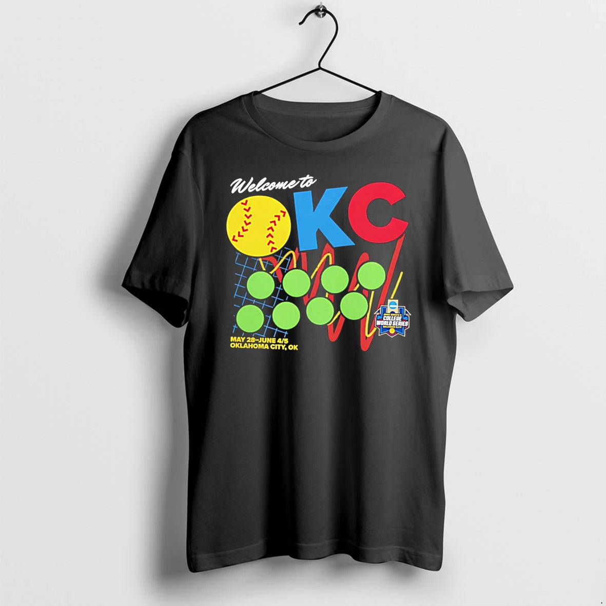 Officials 2026 Ncaa Softball Womens College World Series Strikeout Specialist Tee Premium T Shirt