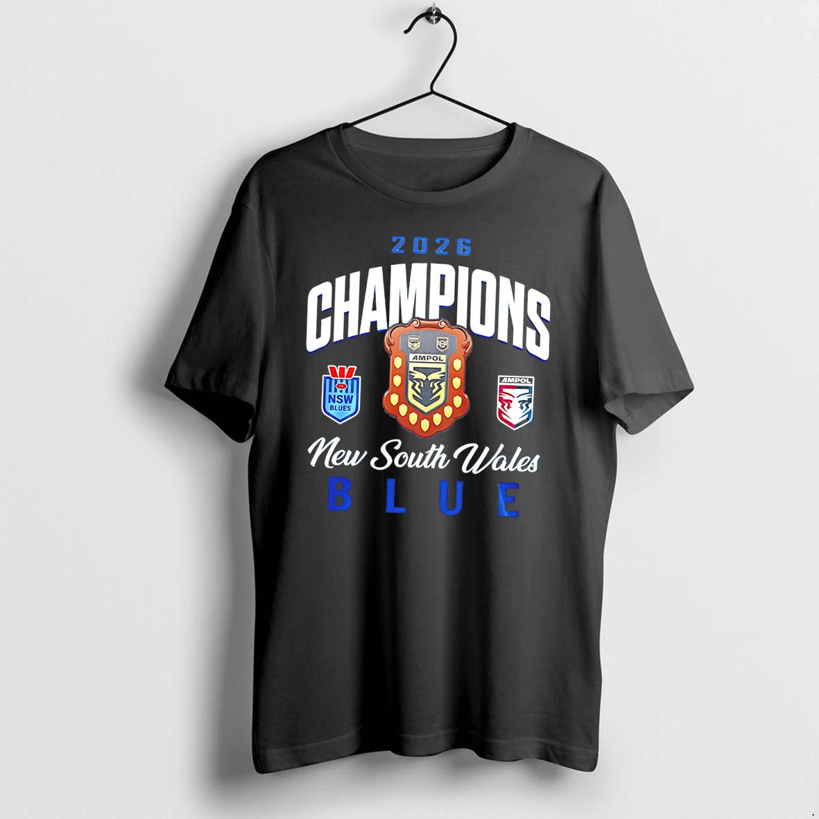 Officials 2026 New South Wales Blue Champions State Of Origin Tee Premium T Shirt