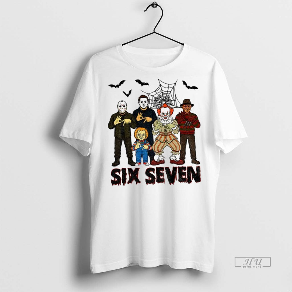 Officials 6 7 Movie Killers Spooky Season Halloween Tee Shirt Sweater