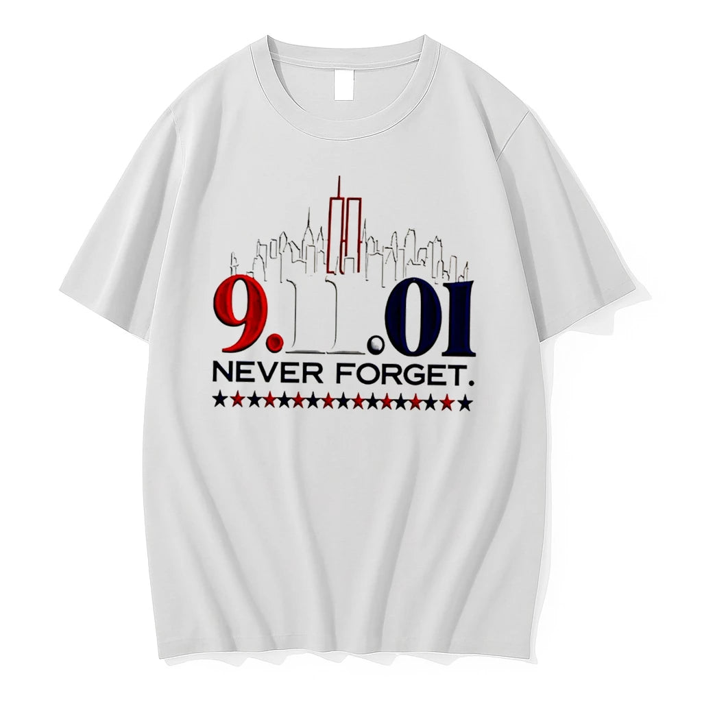 Officials 91101 Never Forget New York City Skyline Tee Premium T Shirt