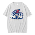 Officials 93x Half Assed Morning Show Booze Cruise White Premium T Shirt