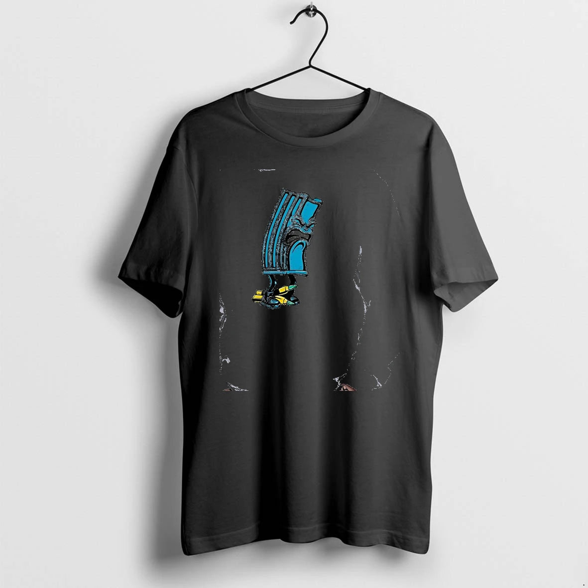 Officials Ar 15 Rifle Magazine Cartoon Character With Bullet Boots And Ammo