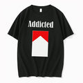 Officials Addicted Cigarette Pack Minimalist Marlboro Tee Premium T Shirt