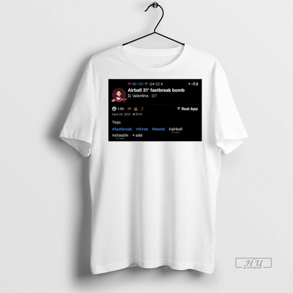 Officials Airball 31 Fastbreak Bomb D T Shirt Sweater