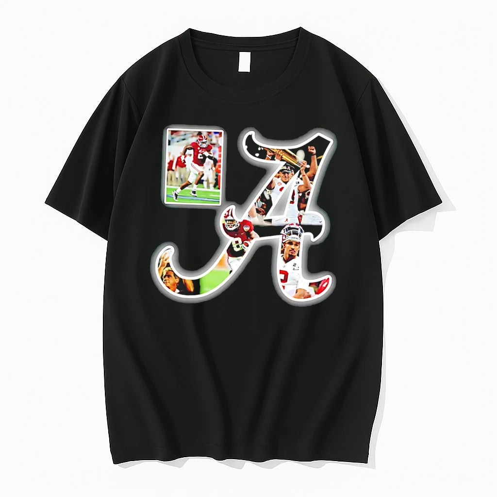 Officials Alabama Crimson Tide Football Collage Ncaa Tee Premium T Shirt